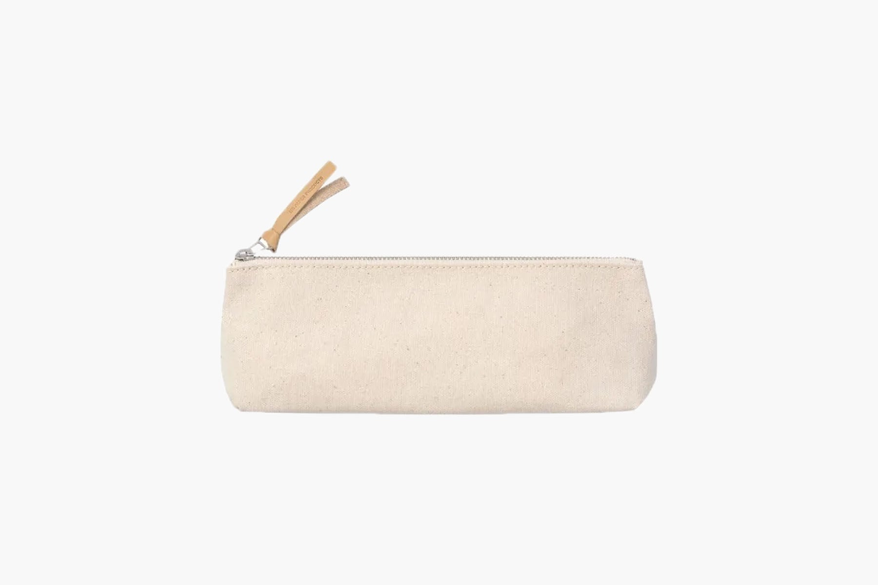 Midori Pencase Kurashiki Canvas with Gusset, Midori, stationery design