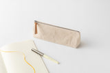 Midori Pencase Kurashiki Canvas with Gusset, Midori, stationery design