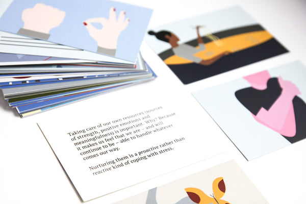 It’s only stress - how to tame it?, Myślnik, stationery design