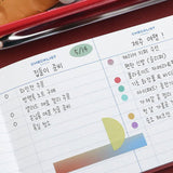 Undated Weekly Planner 6 Months, ICONIC, stationery design