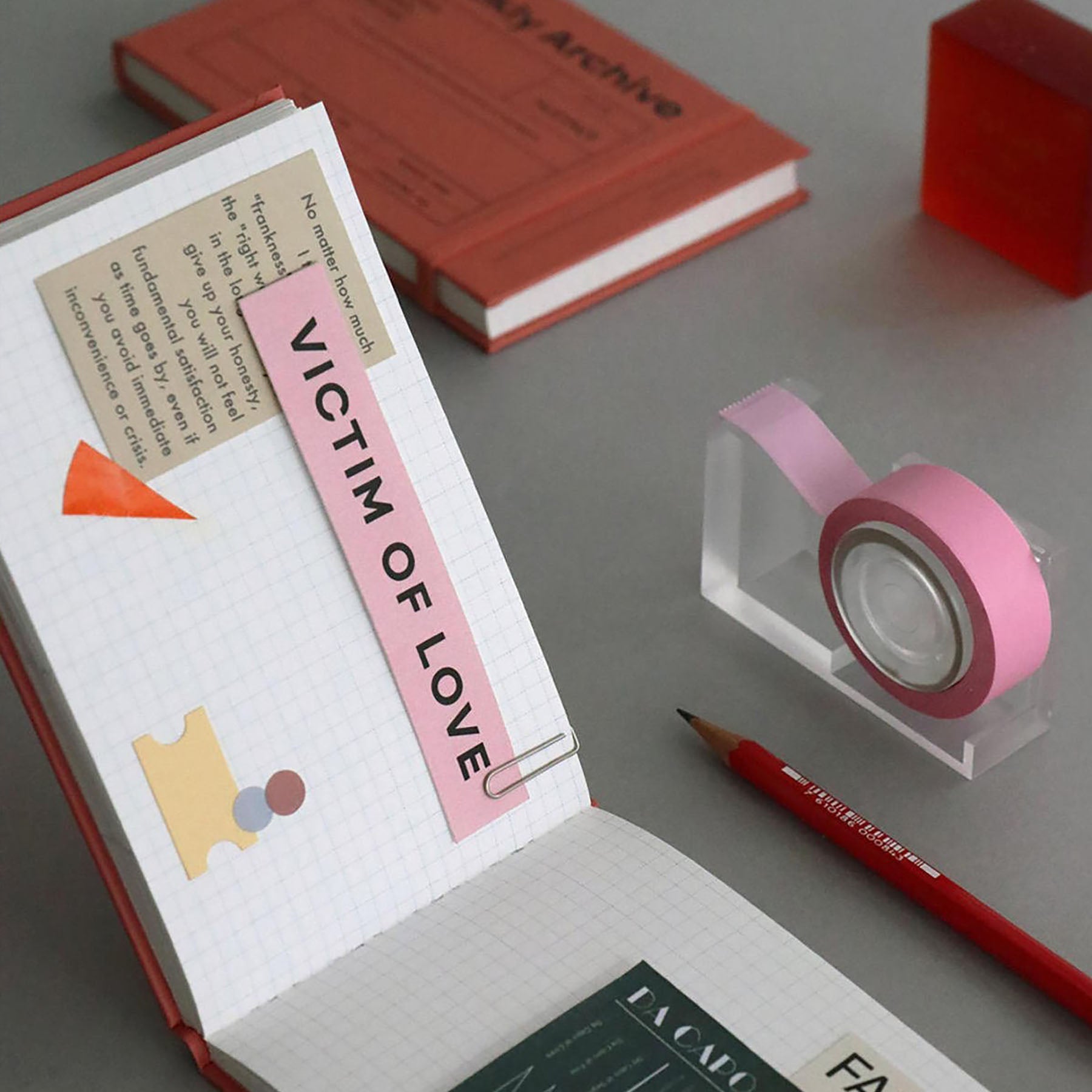 Undated Weekly Planner 6 Months, ICONIC, stationery design