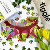 Puzzle 1000 - Spring Fun, Figgle, paper design