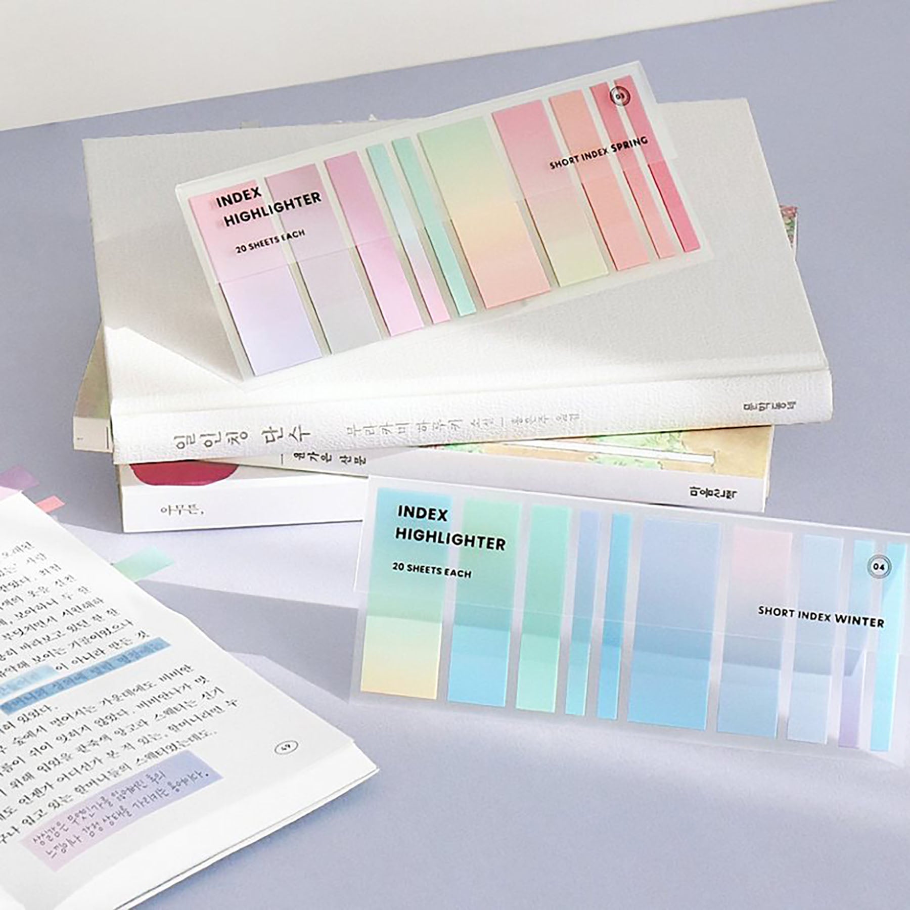 Index Sticky Bookmarks – Spring, Iconic, stationery design
