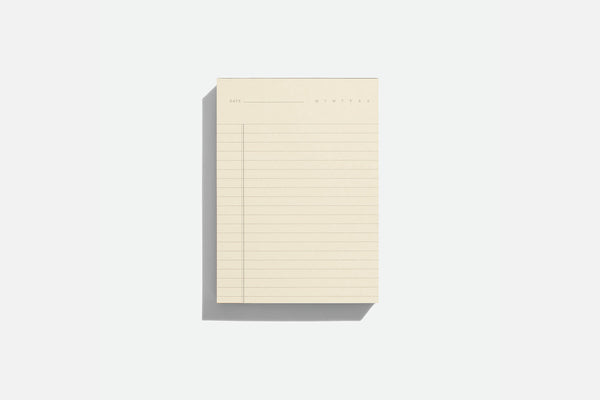 Two-in-One Detachable Sheets Notepad, Before Breakfast, home office, stationery