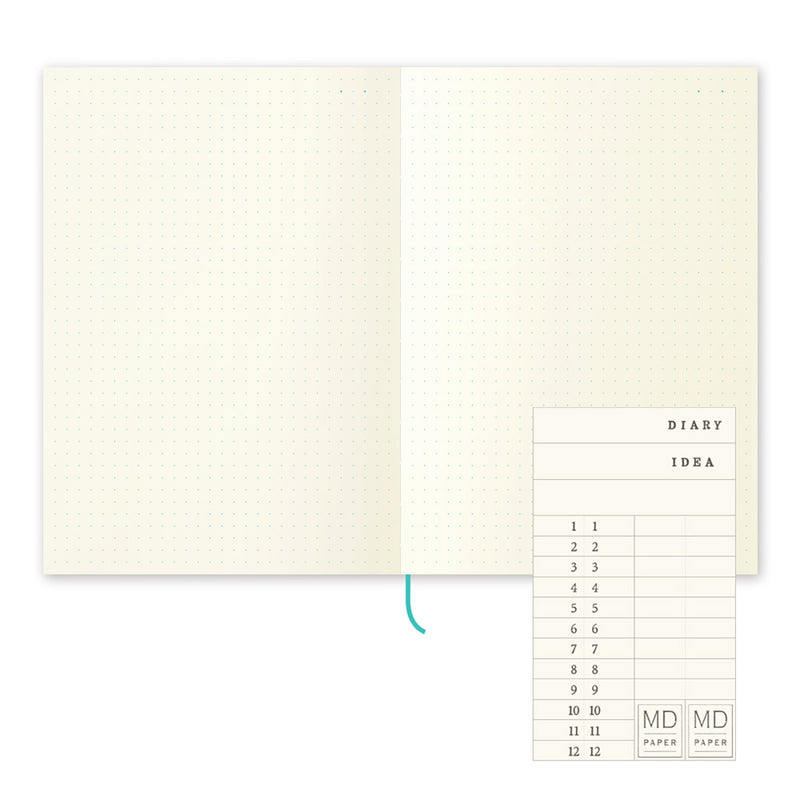 MIDORI MD PAPER Notebook A5, Midori, MD Paper, stationery, home office