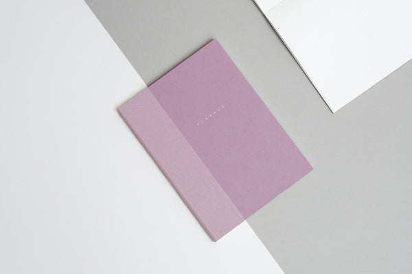 Klasyk Planner, Undated – Lilac, Papierniczeni, designer's stationery, home office