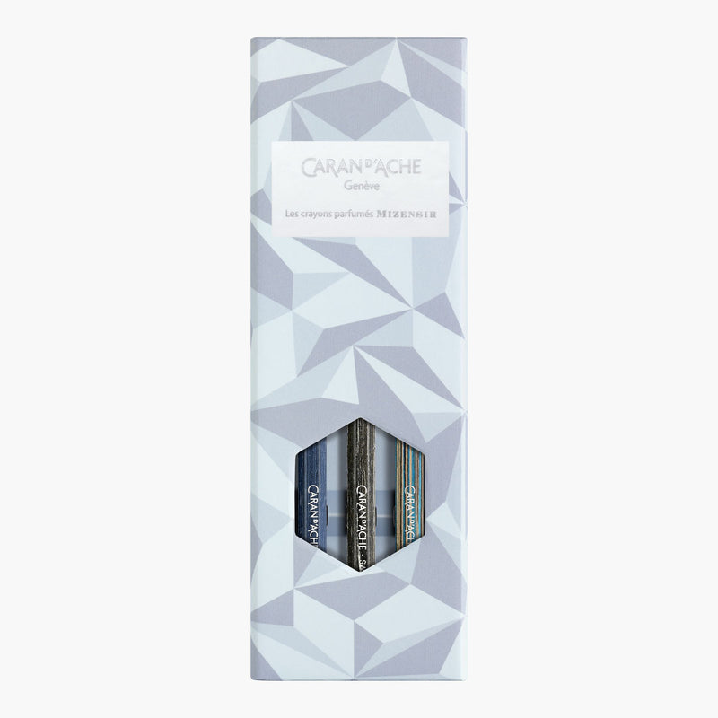 Caran d’Ache 844 Alpine Frost Pencil Set – Les Crayons de la Maison, Caran d'Ache, stationery design