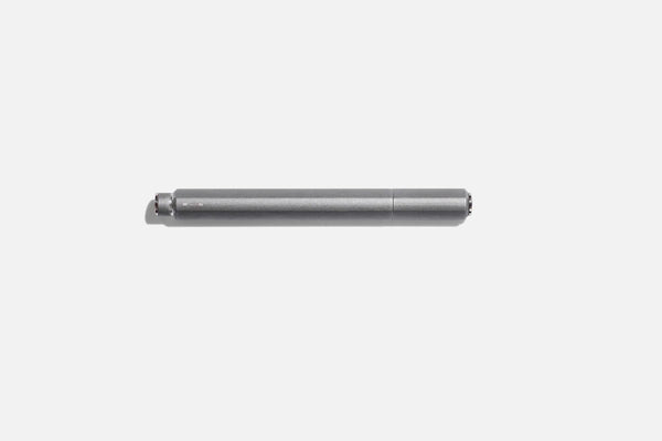 Aluminium Fountain Pen with Magnetic Cap – Gray, before breakfast, designer's stationery, home office