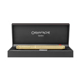 Caran d'Ache Ecridor Chevron brass fountain pen – Gold-plated