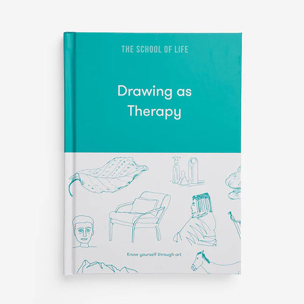 Drawing As Therapy, The School of Life, stationery design