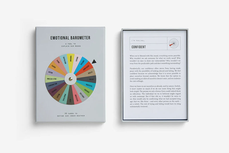 Emotional Barometer, The School of Life, stationery design