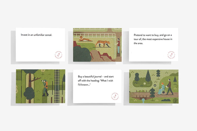 Everyday Adventures, The School of Life, stationery design