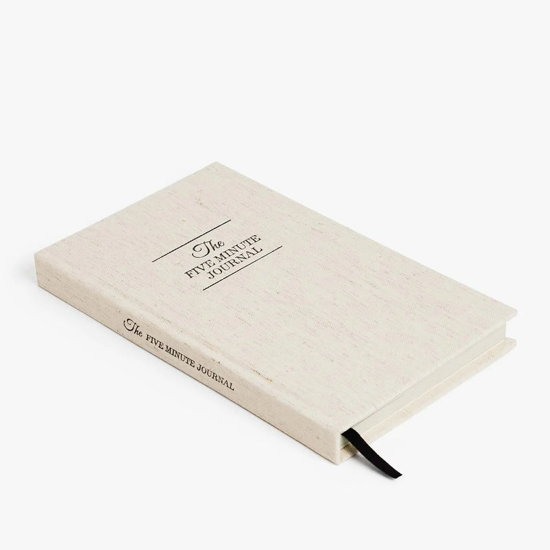 The Five Minute Journal – Beige, Intelligent Change, stationery design