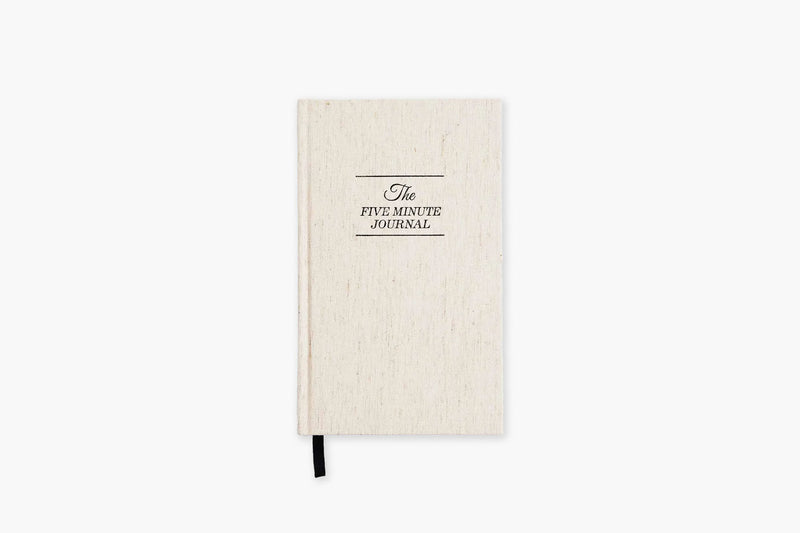 The Five Minute Journal – Beige, Intelligent Change, stationery design