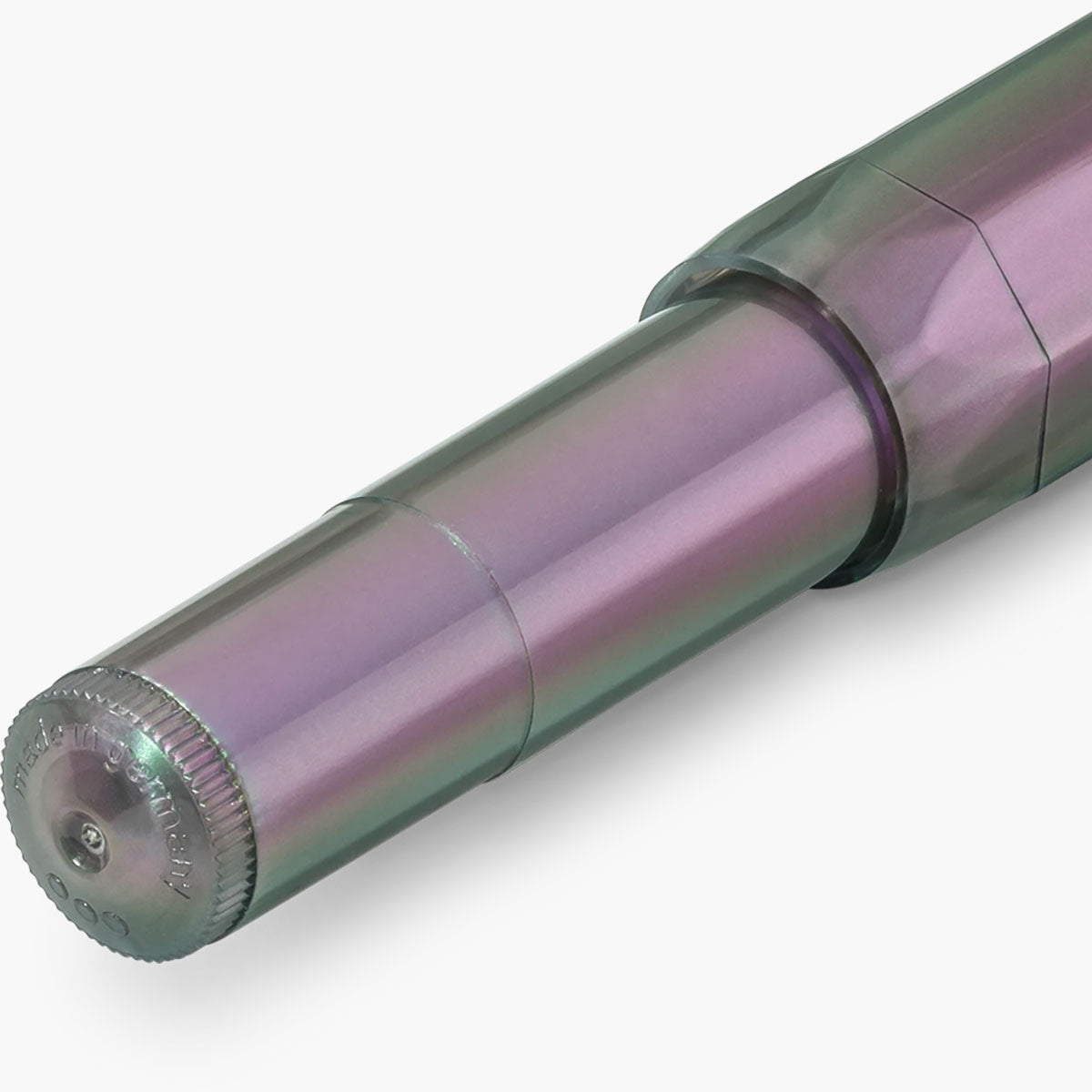 Tylna część pióra Kaweco Lunar Sport Shadow Purple.
