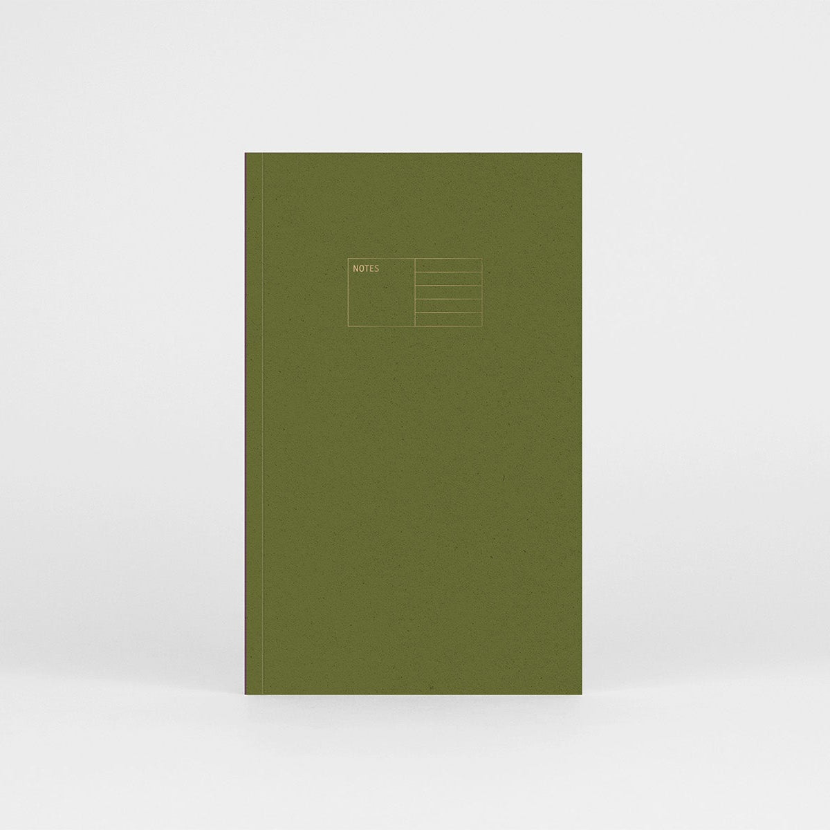 Notes Copper w miękkiej oprawie w kolorze zielonym z miedzianymi detalami.