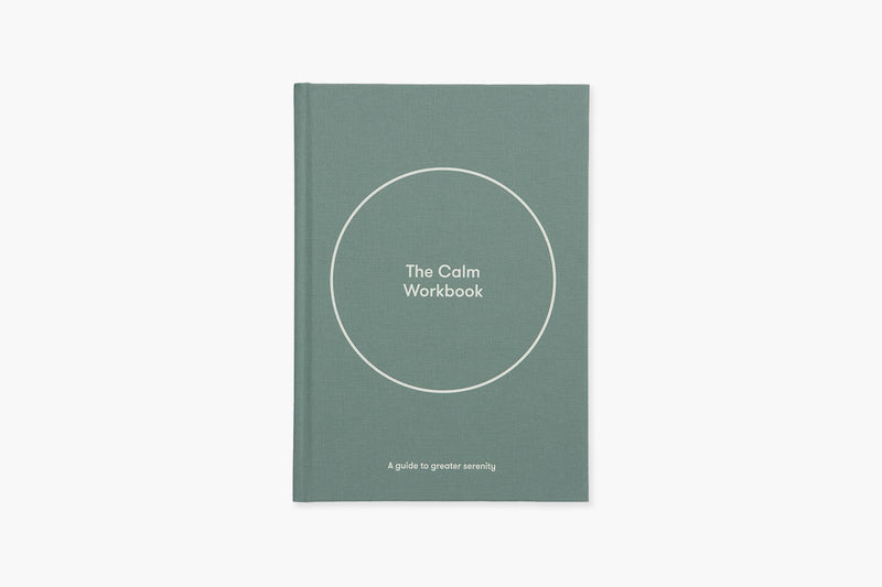 The Calm Workbook, The School of Life, stationery design