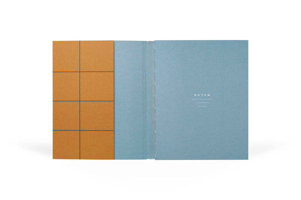 Uma Notebook – Ochre, Notem, stationery design