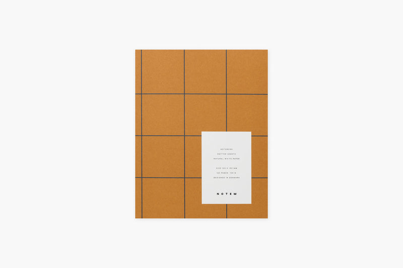 Uma Notebook – Ochre, Notem, stationery design