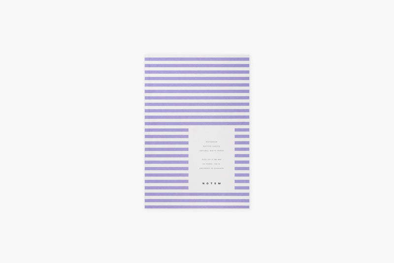 Vita Notebook – Lavender, Notem, stationery design