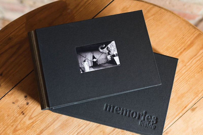 Photo Album with Box – Memories Inside, Paper Project, stationery design