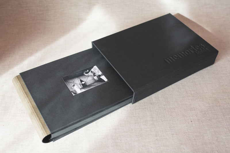 Photo Album with Box – Memories Inside, Paper Project, stationery design