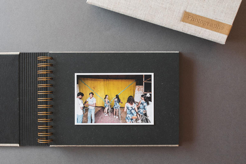 Photo Album with Box – Photographs, Paper Project, stationery design