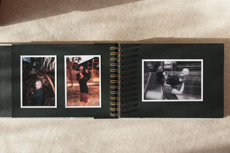 Photo Album with Box – Photographs, Paper Project, stationery design