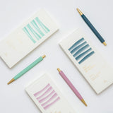 YSTUDIO Glamour Evolve Ocean Sustainable Ballpoint Pen – Teal Green, Ystudio, stationery design