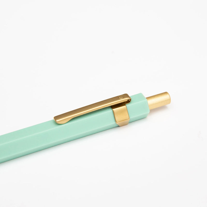 YSTUDIO Glamour Evolve Ocean Sustainable Ballpoint Pen – Teal Green, Ystudio, stationery design