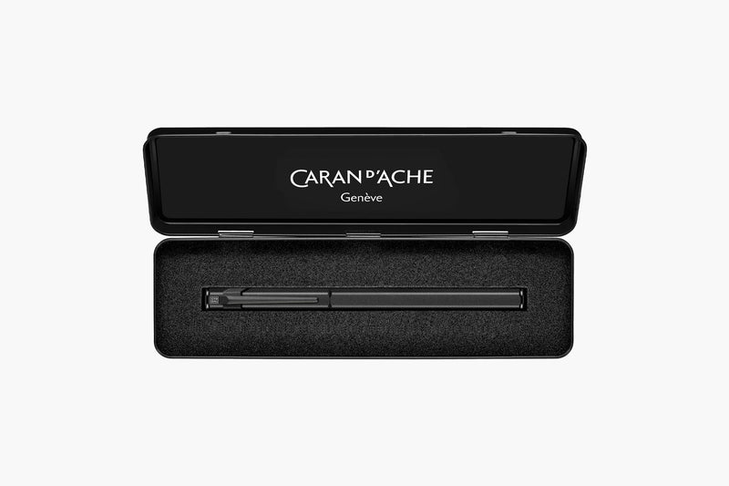 Caran dAche 849 aluminium fountain pen – Black Code, Caran d'Ache, stationery design