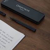 Caran dAche 849 aluminium fountain pen – Black Code, Caran d'Ache, stationery design