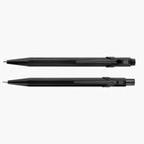 Caran dAche aluminium ballpoint pen and mechanical pencil set – Black Code, Caran d'Ache, stationery design