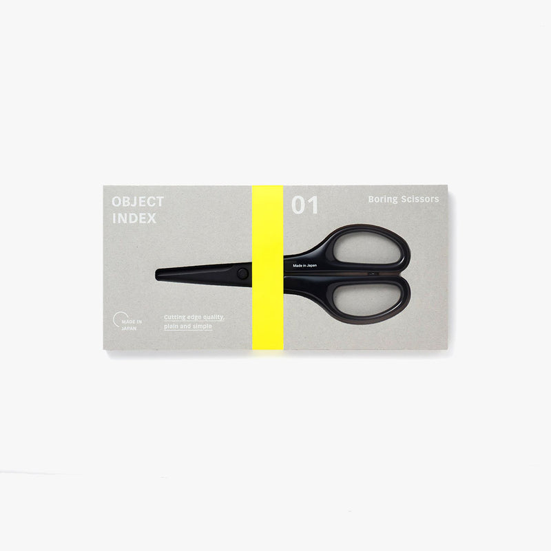 Boring Scissors, Object Index, stationery design
