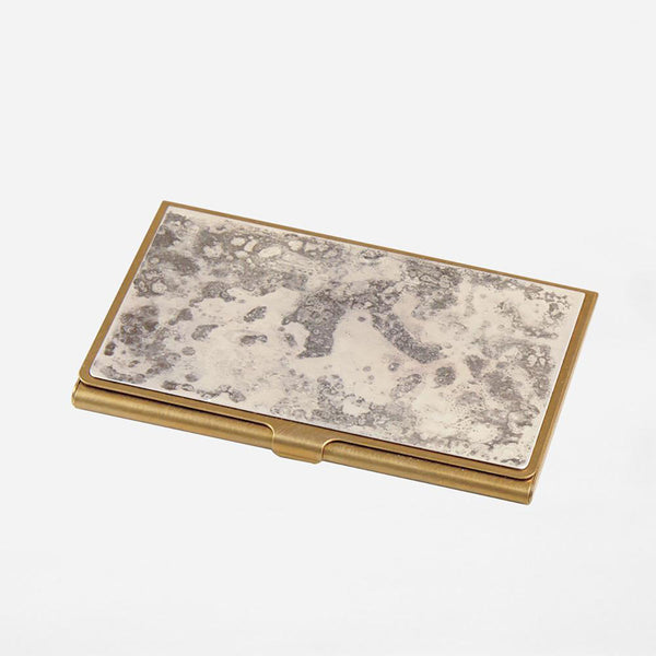 Brass Card Case Jyungin – Grey, PICUS, stationery design