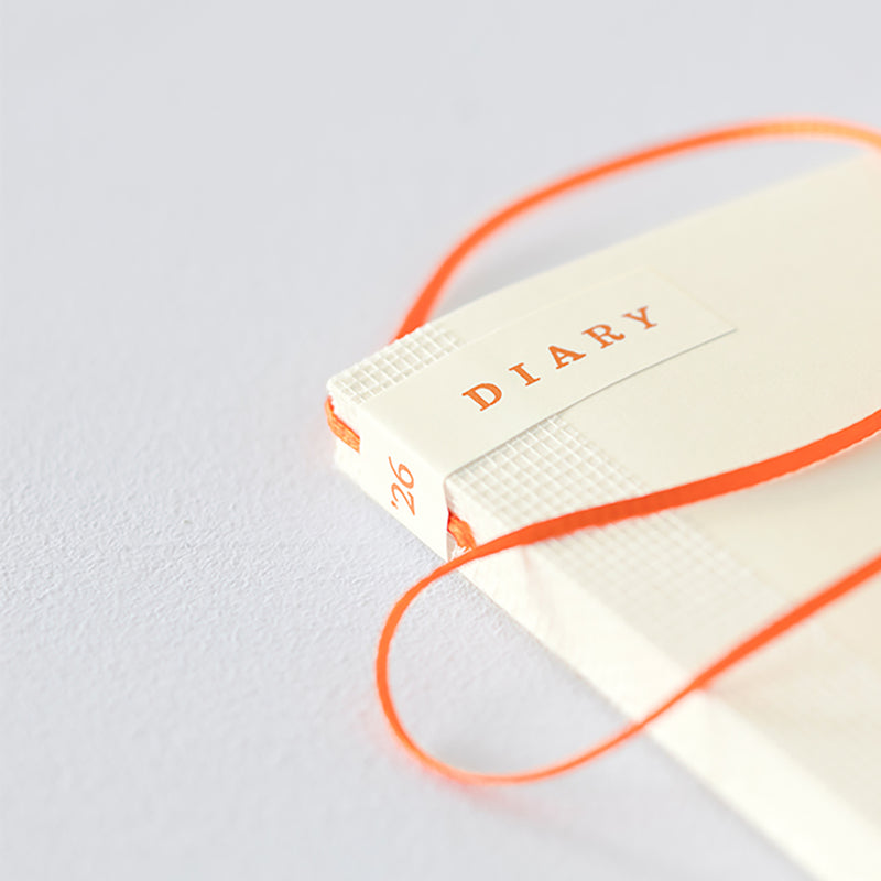 MD Paper Notebook Diary 2026 – SLIM, MD Paper, Midori, stationery design