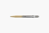 Caran d’Ache 849 Cosmic Blue Aluminium Ballpoint Pen - Gold, Caran d'Ache, stationery design