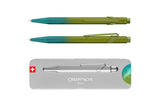 Caran d’Ache 849 Claim Your Style Aluminium Ballpoint Pen – Arctic Green, Caran d'Ache, stationery design