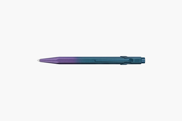 Caran d’Ache 849 Claim Your Style Aluminium Ballpoint Pen – Purple Ocean, Caran d'Ache, stationery design