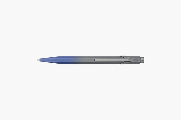 Caran d’Ache 849 Claim Your Style Aluminium Ballpoint Pen – Stormy Blue, Caran d'Ache, stationery design