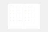 Copper 2026 Calendar, Softcover, Papierniczeni, calendar 2026, stationery design
