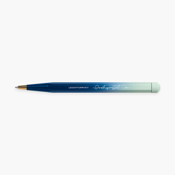 Drehgriffel Gradient Edition Ballpoint Pen Navy / Mint Green, Leuchtturm1917, stationery design