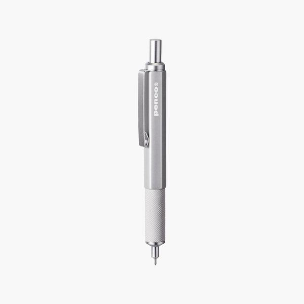 Drafting Ballpoint Pen – Silver, Penco, stationery design