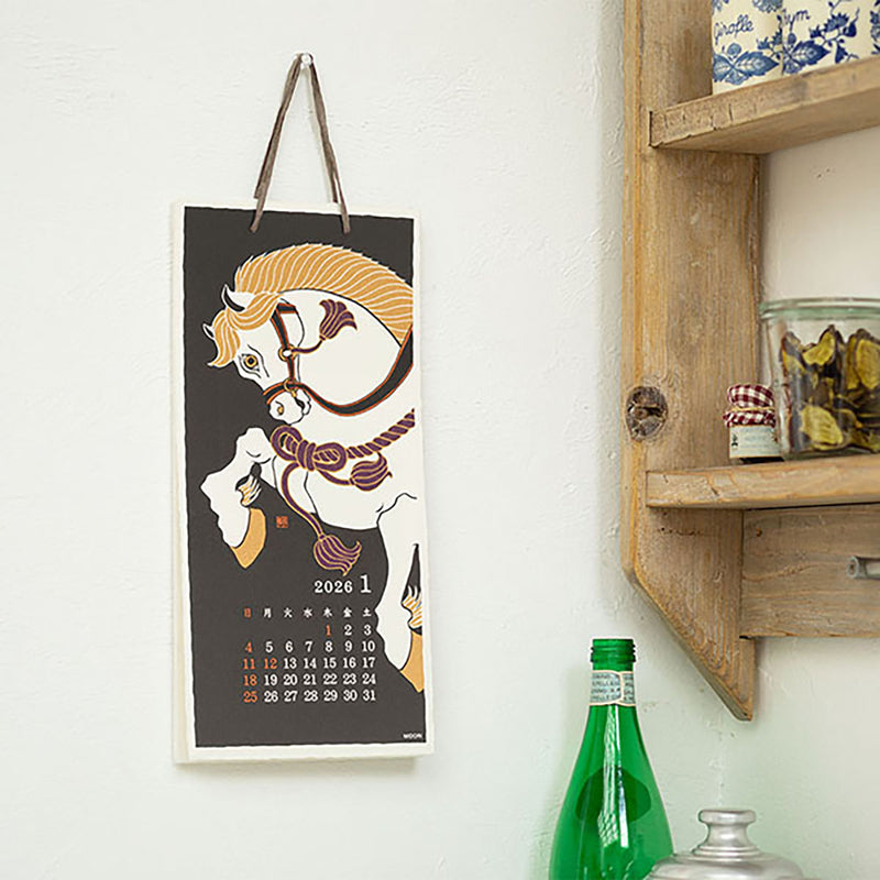 Echizen S Wall Calendar 2026 – Seasonal Tradition – Seasonal Tradition, Midori, stationery design