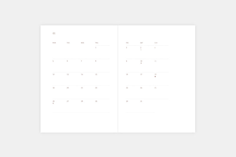 Everyday 2026 Daily Calendar, Papierniczeni, Calendar 2026, stationery design