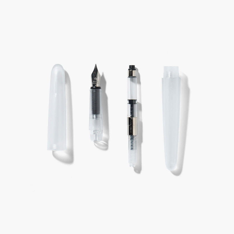 Kakimori Frost Fountain Pen – translucent, Kakimori, stationery design