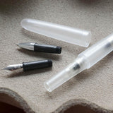 Kakimori Frost Fountain Pen – translucent, Kakimori, stationery design