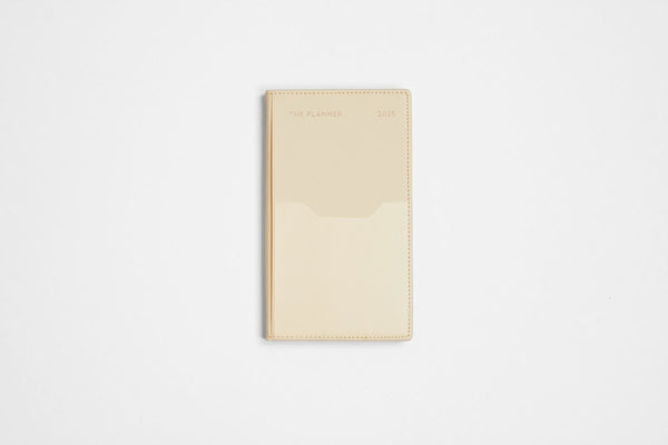 Calendar 2025 The Planner S – French Cream, ICONIC, stationery design