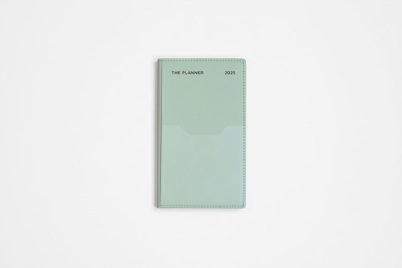 Calendar 2025 The Planner S – Cream Mint, ICONIC, stationery design