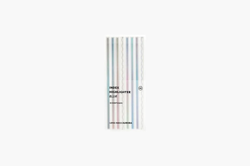 Index Sticky Bookmarks – Aurora, ICONIC, stationery design